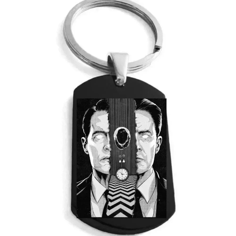 Twin Peaks Hot art keychain